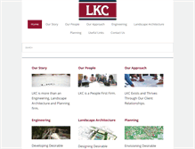 Tablet Screenshot of lkcengineering.com